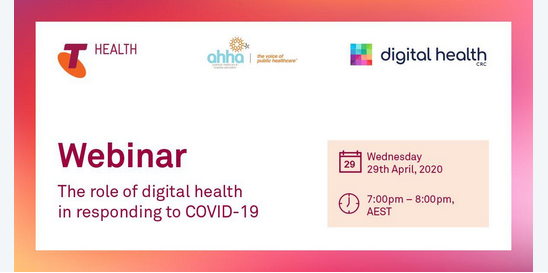 Webinar – The role of digital health in responding to COVID-19