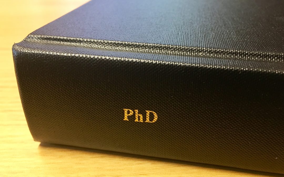 Webinar resources! ‘It’s a PhD not a Nobel Prize’: What are PhD examiners thinking?